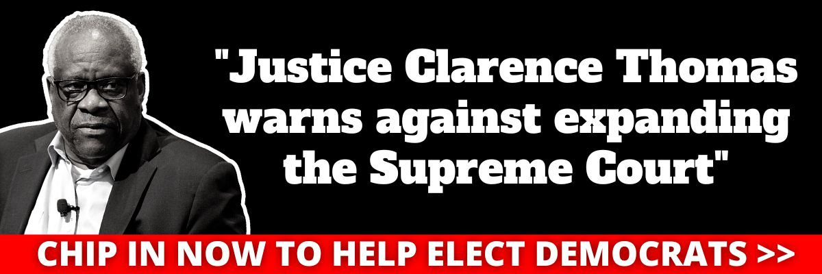 Justice Clarence Thomas warns against expanding the Supreme Court