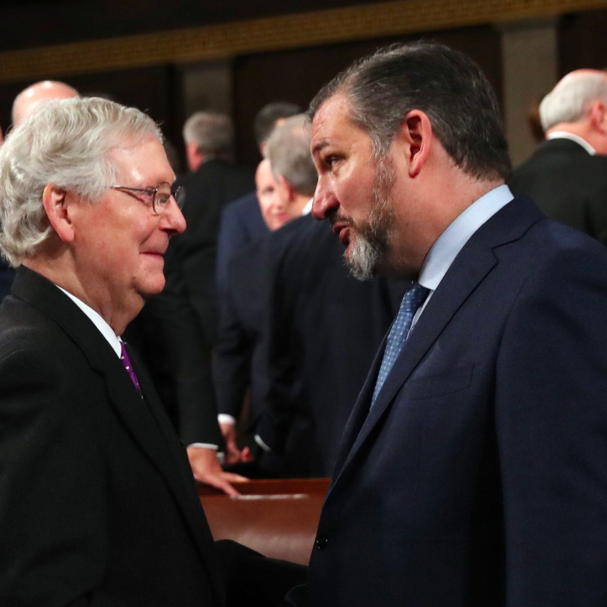 Mitch McConnell and Ted Cruz